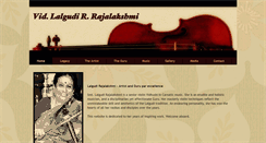 Desktop Screenshot of lalgudirajalakshmi.com